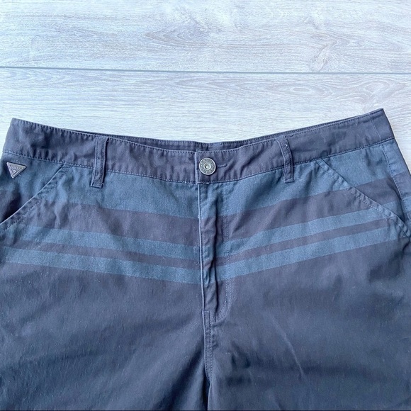 Guess Striped Casual Bermuda  Shorts - Picture 3 of 13